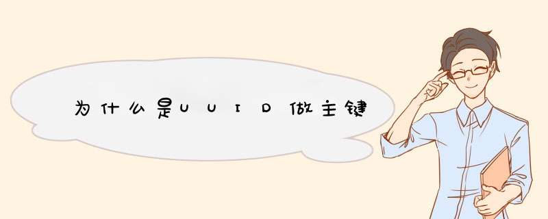 为什么是UUID做主键,第1张