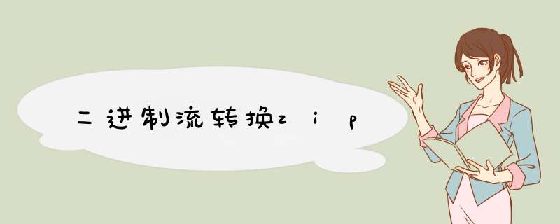 二进制流转换zip,第1张