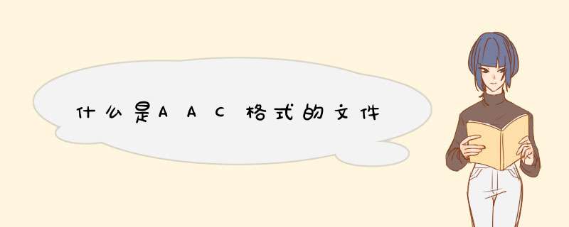 什么是AAC格式的文件,第1张