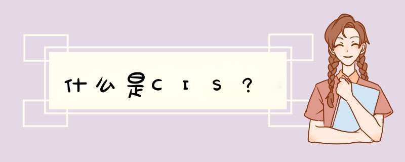 什么是CIS?,第1张