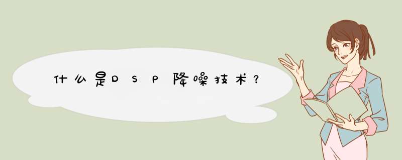 什么是DSP降噪技术？,第1张