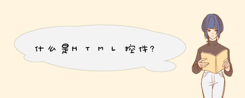 什么是HTML控件?,第1张