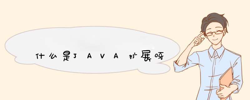 什么是JAVA扩展呀,第1张