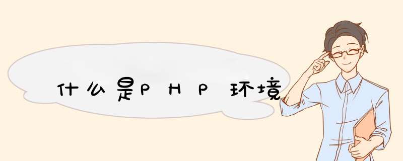 什么是PHP环境,第1张