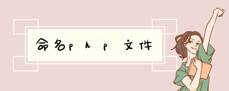 命名php文件,第1张