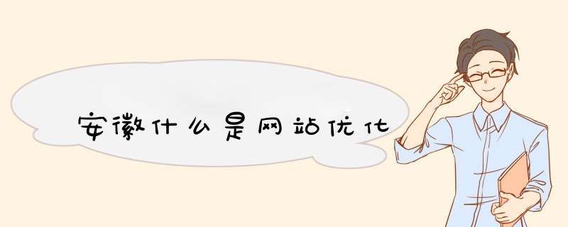 安徽什么是网站优化,第1张