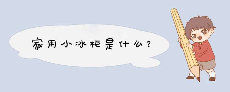 家用小冰柜是什么？,第1张