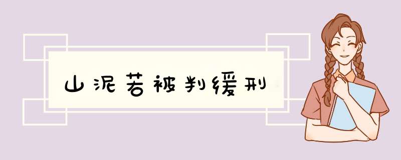 山泥若被判缓刑,第1张