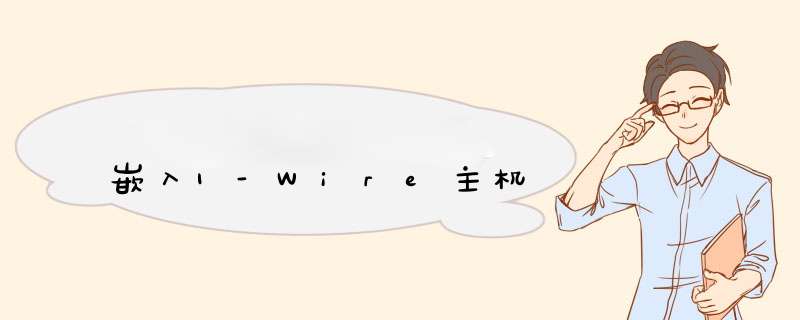 嵌入1-Wire主机,第1张