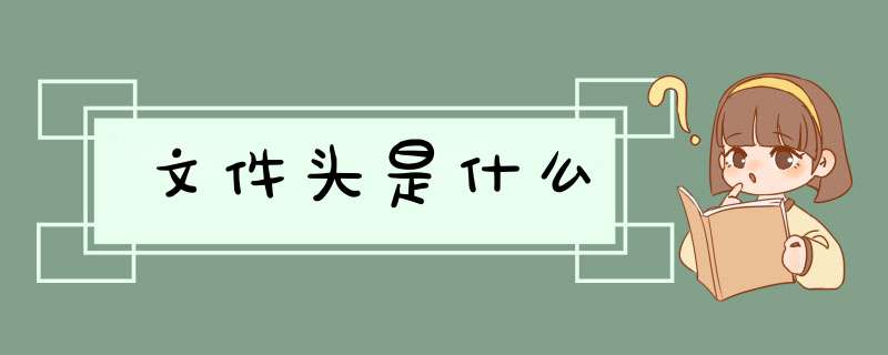 文件头是什么,第1张