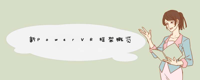 新PowerVR框架概览,第1张