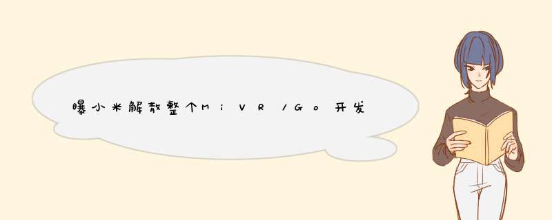 曝小米解散整个MiVR／Go开发团队,第1张