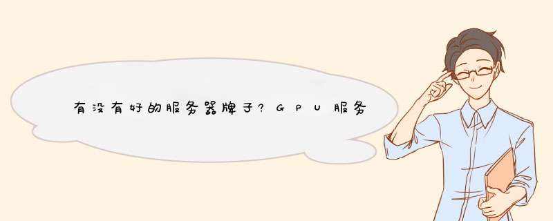 有没有好的服务器牌子?GPU服务器是干什么用的？,第1张