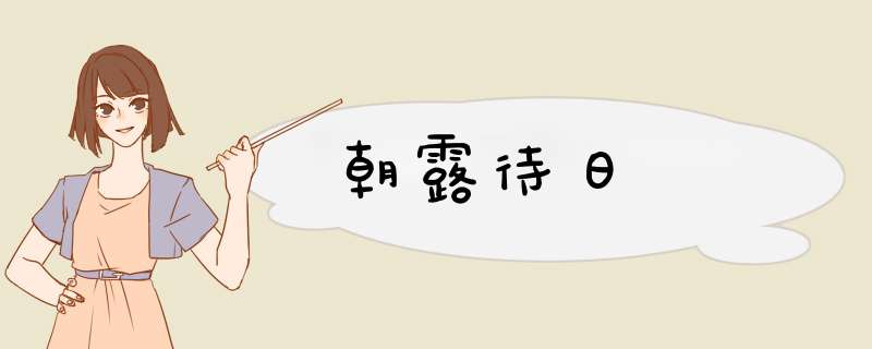 朝露待日晞,第1张