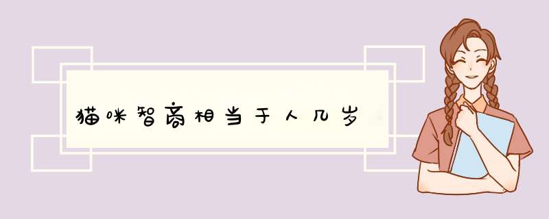 猫咪智商相当于人几岁,第1张