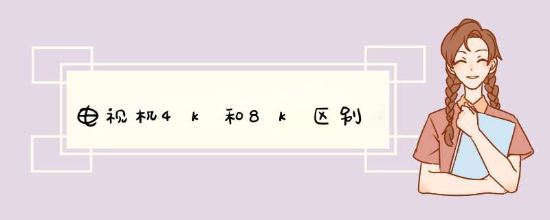 电视机4k和8k区别,第1张