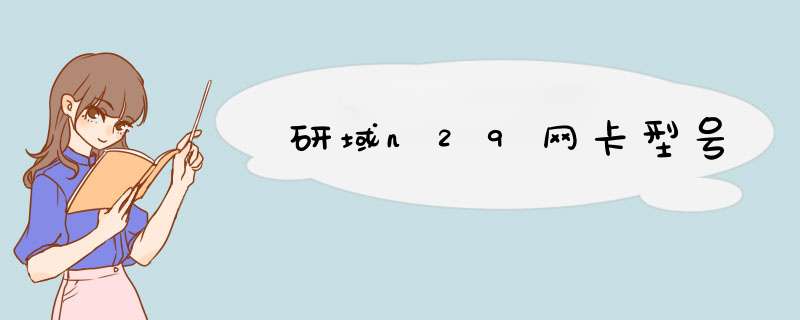 研域n29网卡型号,第1张