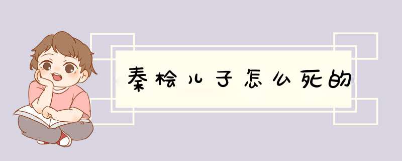 秦桧儿子怎么死的,第1张