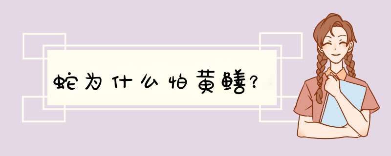 蛇为什么怕黄鳝？,第1张