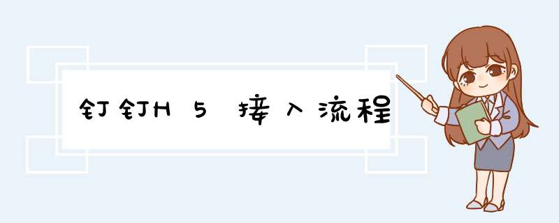 钉钉H5接入流程,第1张