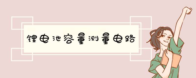 锂电池容量测量电路,第1张