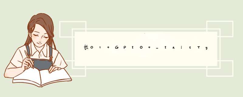 长01 GPIO _InitTypeDefGPIO_InitStructure;上述字母中,哪些字,第1张