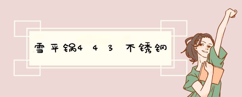 雪平锅443不锈钢,第1张