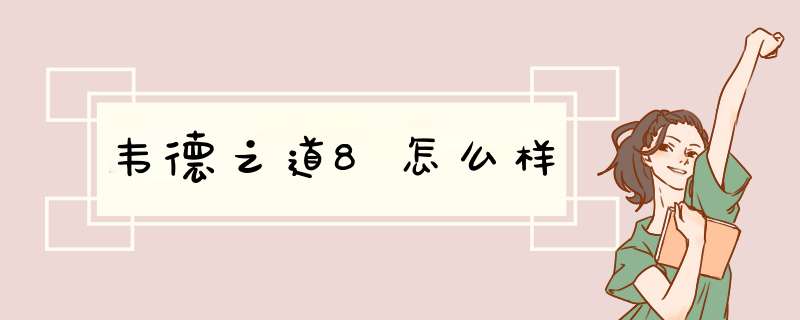 韦德之道8怎么样,第1张