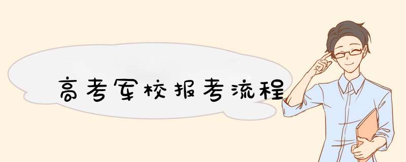 高考军校报考流程,第1张