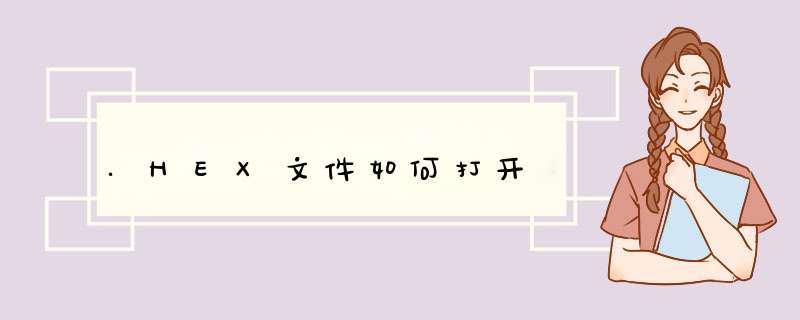 .HEX文件如何打开,第1张