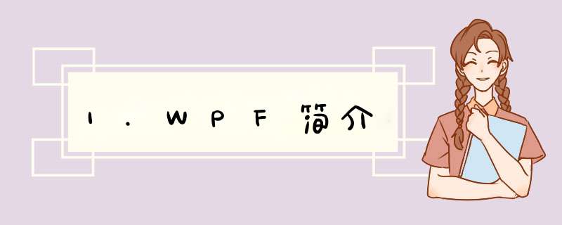 1.WPF简介,第1张