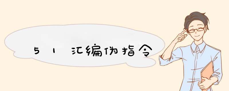 51汇编伪指令,第1张