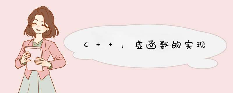 C++：虚函数的实现,第1张