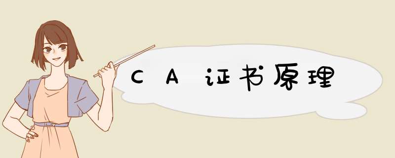 CA证书原理,第1张