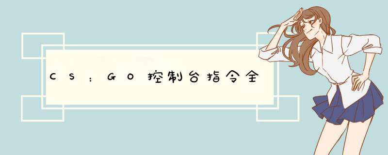 CS：GO控制台指令全,第1张