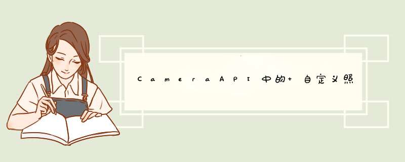 CameraAPI中的 自定义照相功能,第1张