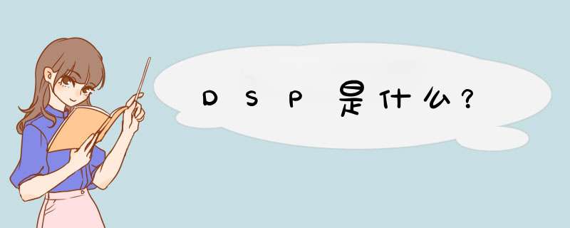 DSP是什么？,第1张