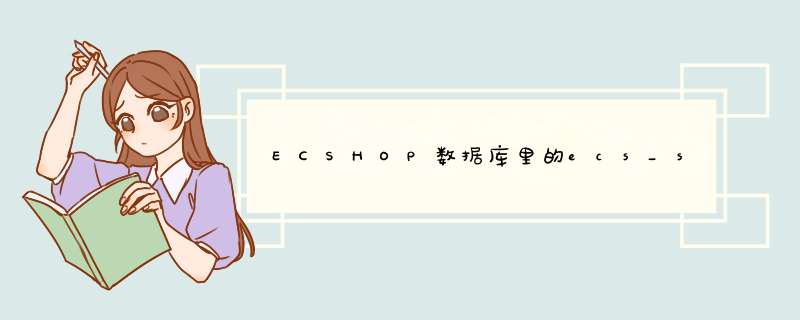 ECSHOP数据库里的ecs_sessions表定时清除之后所有点空间还是很大,第1张