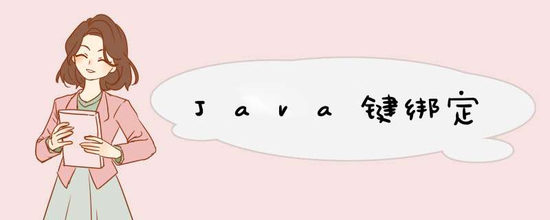 Java键绑定,第1张