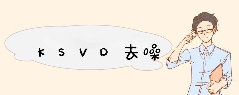 KSVD去噪,第1张