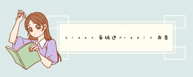 Linux系统进入redis并查询值,第1张