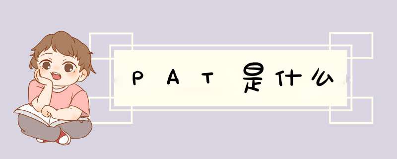 PAT是什么,第1张