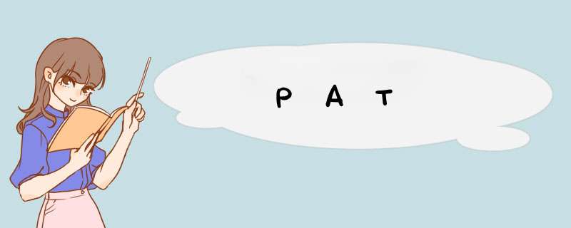 PAT,第1张