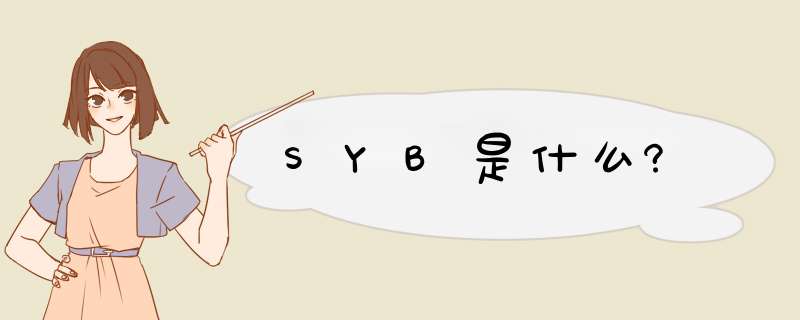 SYB是什么?,第1张