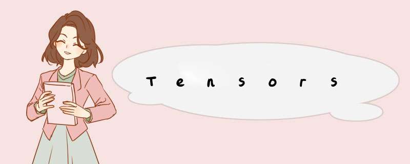 Tensors,第1张