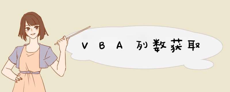 VBA列数获取,第1张