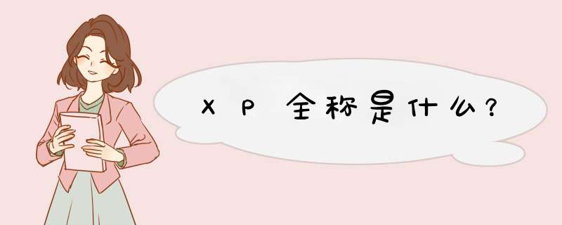 XP全称是什么？,第1张