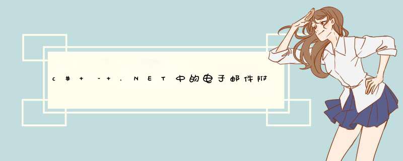 c# – .NET中的电子邮件附件损坏,第1张