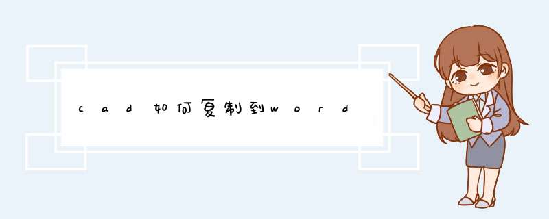 cad如何复制到word,第1张