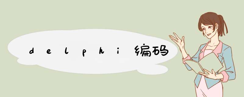 delphi编码,第1张